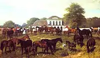 Die Herde von Fenékpuszta, 1884