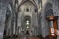 Blick vom Chor in Richtung Langhaus und Narthex