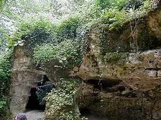 Eingang der Höhle