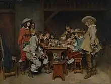 Ernest Meissonier:Das Piquetspiel