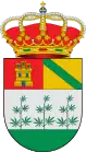 Drei Hanfstängel (weiblich) im Wappen von Cañamares, Spanien