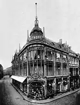 Erstes Althoff-Warenhaus um 1905 in Essen, Limbecker Straße / III. Hagen