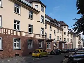 Fassade an der Kaupenstraße 2016