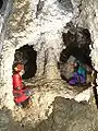 Säulenhalle in der Sátorkőpusztai-Höhle