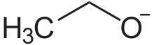 Struktur des Ethanolations