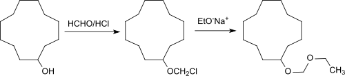 Ethoxymethoxy-CDOL-Synthese