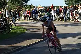 Eva Nyström beim Kalmar Triathlon (2007)