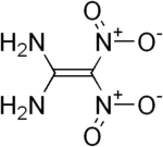 Struktur von 1,1-Diamino-2,2-dinitroethylen