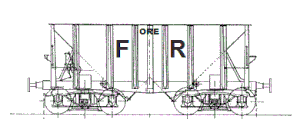 Selbstentladewagen 7543 und 7544 für die Furness Railway, 1899