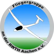 Logo of the Gliding Club Fliegergruppe an der RWTH Aachen e.V.