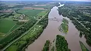 Loire östlich von Amboise flussaufwärts