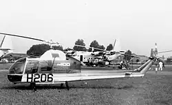 Ein FH-1100 auf der Luftfahrtschau in Le Bourget 1967