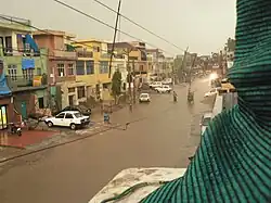 Straßenszene in Faridabad