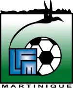 Logo des Fußballverbandes von Martinique