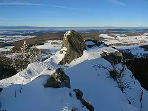 Felsen an der Nordseite