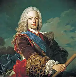 Ferdinand VI. mit Jaguarmanschetten (18. Jh.)