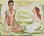 Ferdinand Hodler: Der Frühling (Fassung IV), um 1912, Privatsammlung