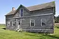 Zwerchgiebel am Ferry House, Ebey’s Landing (US-Bundesstaat Washington)