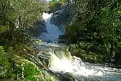 Wasserfall des Río Barbantiño