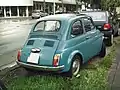 Fiat 500 F (Heckansicht)