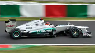 Michael Schumacher beim Qualifying in Japan 2012