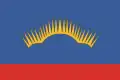 Flagge der Oblast Murmansk