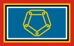 Flagge des Brüsseler Paktes bzw. der Westunion bei Gründung 1948