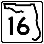 Straßenschild der Florida State Road 16