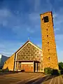 Kirche Saint-Jean-Bosco in der Bergarbeitersiedlung Furst