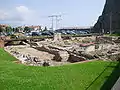 Fundamente der Kirche und des Klosters von San Domenico il Vecchio, die für den Bau der Festungsmauern abgerissen wurden