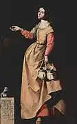 Santa Rufina von Francisco de Zurbarán (um 1640)