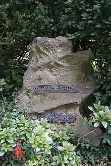 Grabmal für Heinrich Franke († 1966)