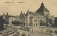 Schauspielhaus Frankfurt am Main, 1944 teils zerstört