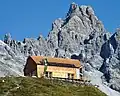 Die neue Franz-Fischer-Hütte, erbaut 2013 von LAX Architextur Lüftenegger.