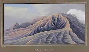 Die Nordseite des Merapi