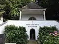 Franz Stockbauers Grabstätte und die seiner Familienangehörigen auf dem Innstadtfriedhof in Passau