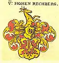 Stammwappen derer von hohen Rechberg nach Siebmacher