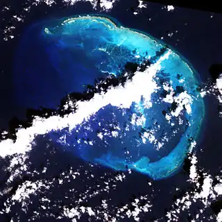 NASA-Bild der French Frigate Shoals