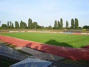 Das Friedrich-Moebus-Stadion in Bad Kreuznach