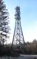 Funkturm Rottenbuch - Anblick aus südöstlicher Richtung