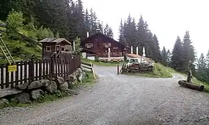 Götzner Alm von Birgitzer Alm kommend