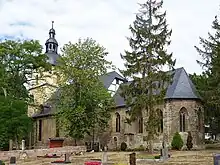 Kirche aus südöstlicher Richtung