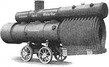 Brotankessel der Lokomotive Nr. 128