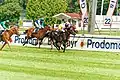 Sammarco behauptet im Ziel seine knappe Führung vor Amazing Grace. Dahinter gewinnt Ebaiyra das Duell mit Queroyal um den dritten Platz.