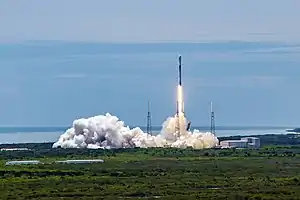 Start einer Falcon-9-Rakete im Juni 2021