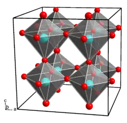 Kristallstruktur von Gallium(III)-hydroxid