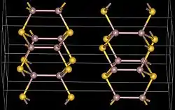 Struktur von Galliumselenid