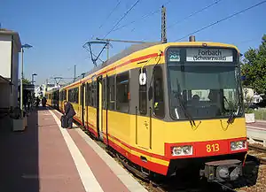 Stadtbahnwagen 813 im Jahr 2005