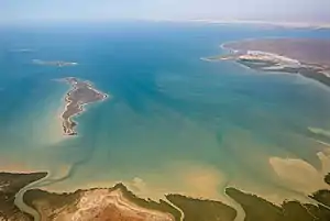 Gales Bay am südöstlichen Ende des Exmouth-Golf