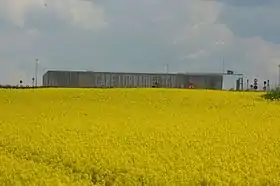 Bahnhof im Feld